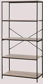 Bücherregal 80x170 Cm Aus Eisen Und Holz Baxter