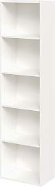 Bücherregal FMD "Bitz", weiß perl,