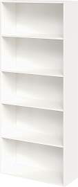 Bücherregal FMD "Bitz", weiß perl,