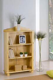 Bücherregal MÖBILIA, beige (natur), B:77cm