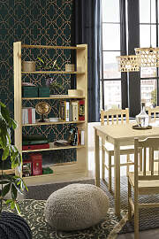 Bücherregal MÖBILIA, beige (natur), B:80cm