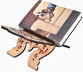 Bücherstand Koranhalter Buchhalter aus Holz,