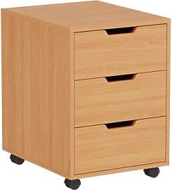 Bürocontainer mit 3 Schubladen, Rollcontainer