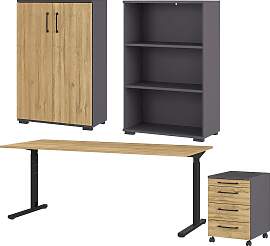 Büromöbel-Set GERMANIA "GW-Profi 3.0", 
