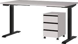 Büromöbel-Set GERMANIA "Lemont", beige 