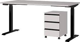Büromöbel-Set GERMANIA "Lemont", beige 