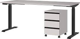 Büromöbel-Set GERMANIA "Lemont", beige 