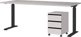 Büromöbel-Set GERMANIA "Lemont", beige 