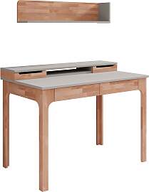 Büromöbel-Set OTTO HOME, beige (natur), B:110cm
