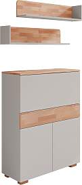Büromöbel-Set OTTO HOME, beige (natur), B:90cm