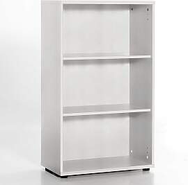 Büroregal in Weiß 3 Ordnerhöhen