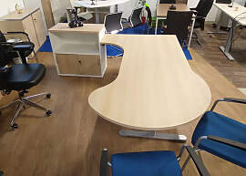 Bürotisch Schreibtisch elektrisch