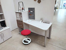 Bürotisch Schreibtisch Regal Container