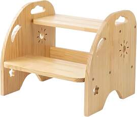 BUERPINKING Tritthocker Kinder, Tritthocker Holz