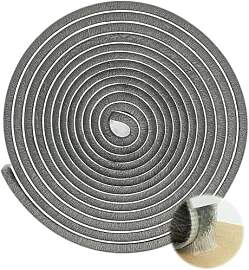 Bürstendichtung Selbstklebend 9mm(B) x 9mm(D) x