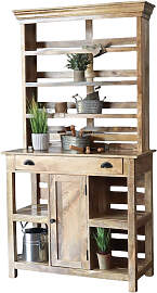 Buffet VILLE Pflanztisch massiv Gartenschrank
