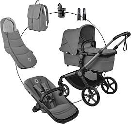 Bugaboo Fox 5 Renew Kombikinderwagen Trio-Set