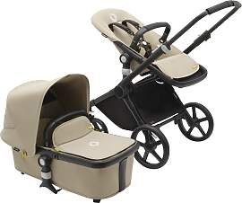 Bugaboo Fox Cub Kombikinderwagen schwarz | beige