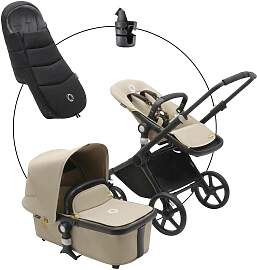 Bugaboo Fox Cub Kombikinderwagen Set essential