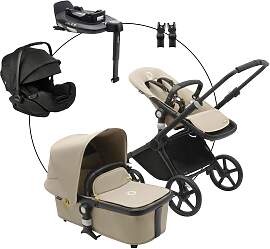 Bugaboo Fox Cub Kombikinderwagen Travel-Set inkl.