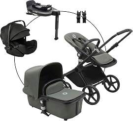 Bugaboo Fox Cub Kombikinderwagen Travel-Set inkl.