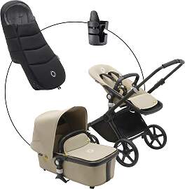 Bugaboo Fox Cub Kombikinderwagen Trio-Set inkl.