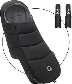 Bugaboo Fußsack inkl. Höhenadapter schwarz
