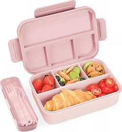 Bugucat Brotdose mit Fächern 1300ML,Lunchbox