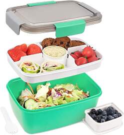 Bugucat Lunchbox Erwachsene 2000ML,Auslaufsichere