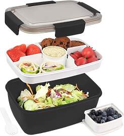 Bugucat Lunchbox Erwachsene 2000ML,Auslaufsichere