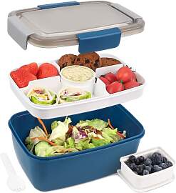 Bugucat Lunchbox Erwachsene 2000ML,Auslaufsichere
