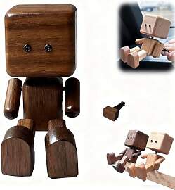 Bukbas Wackelnder Holzmann Figur, Schüttelnde