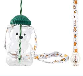 Bukecagif Bear Cup, Trinkbecher Mit Deckel Und