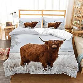 BUMIYA Hochlandrinder Bettwäsche 135×200
