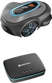 Bundle aus GARDENA Mähroboter smart SILENO max