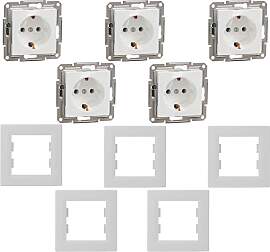 Bundle aus Schneider Electric Asfora EPH2970121D