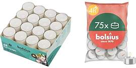 Bundle of Bolsius Teelichter Clear Cup im Karton - 
