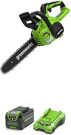 Bundle of Greenworks Akku Kettensäge, 12 Zoll (30 