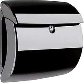 BURG WÄCHTER Briefkasten Piano 35620 schwarz