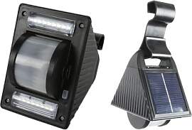 BURI Solar LED Dachrinnenleuchte Gartenleuchte