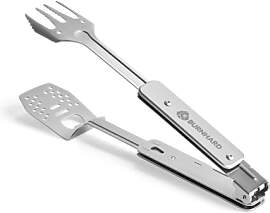 BURNHARD® Grillbesteck 4-in-1, Multitool inkl.