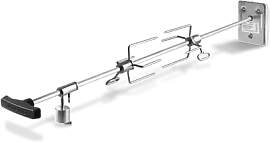 BURNHARD® Universal Drehspieß mit Motor,