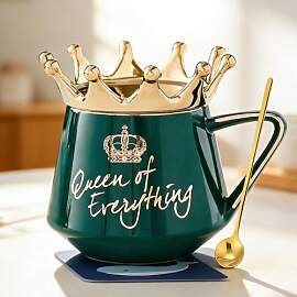 Busnos 350ml Queen of Everything Grüner Keramik