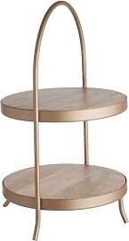 BUTLERS Etagere 2-stufig rund abnehmbare