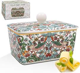 Butterdose aus Keramik mit Deckel – William