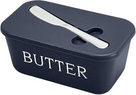 Butterdose aus Kunststoff mit integriertem