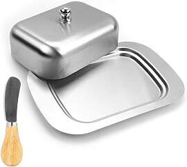 Butterdose Edelstahl, Butterglocke, Restaurant