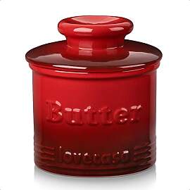 Butterglocke 180ml mit Deckel, LOVECASA