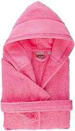 buttinette Kinder-Bademantel, rosa