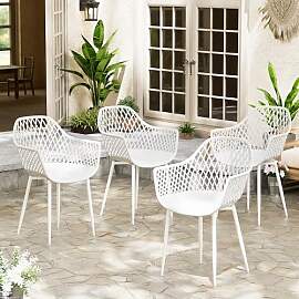 buybyroom Gartenstühle 4er Set, Gartenstuhl